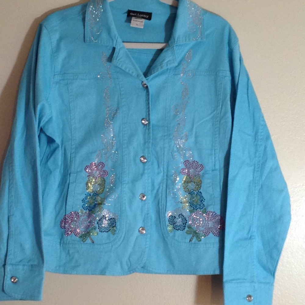Rhinestone jacket - Picture 2 of 3